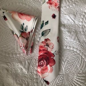 Bespoke Floral Wedding Ties